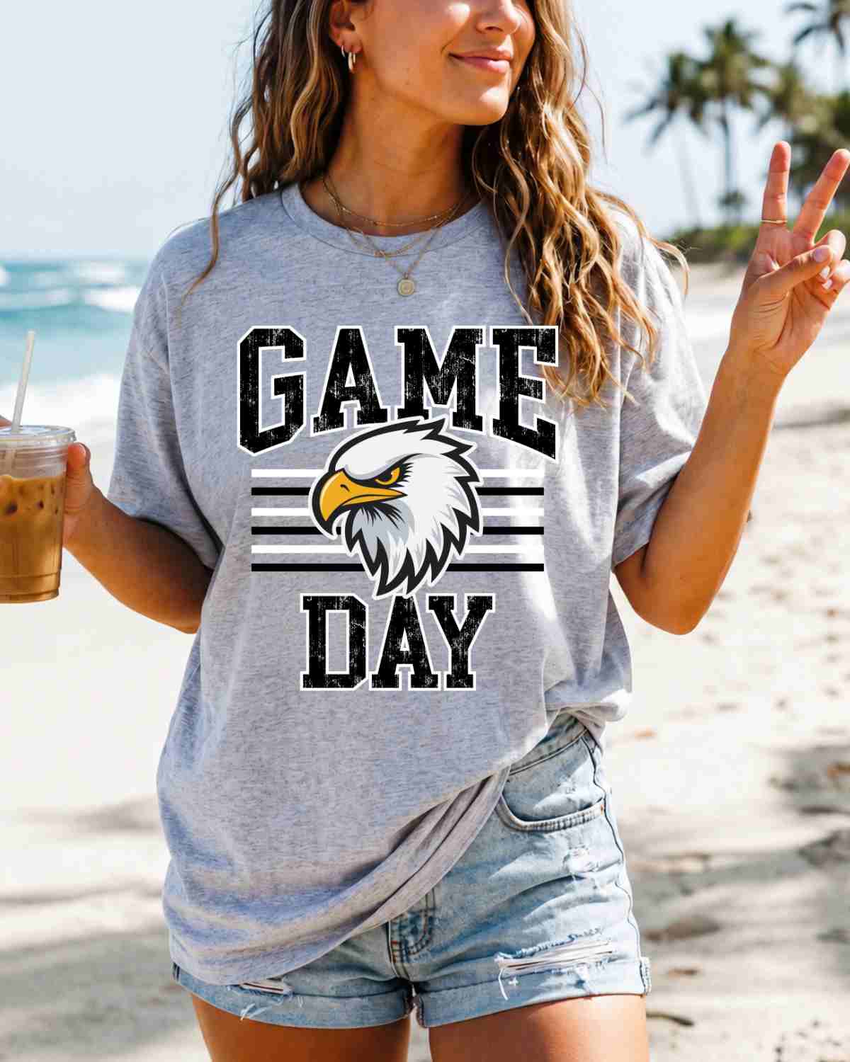 Game Day Eagles Tshirt