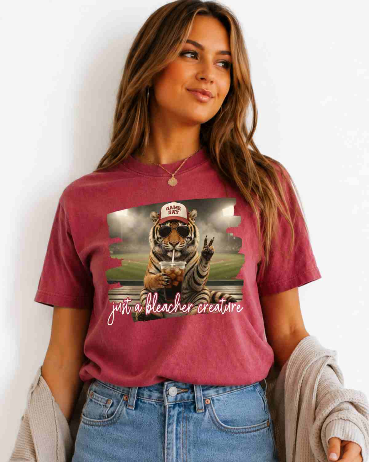Bleacher Creature Ball Field Comfort Colors Tshirt