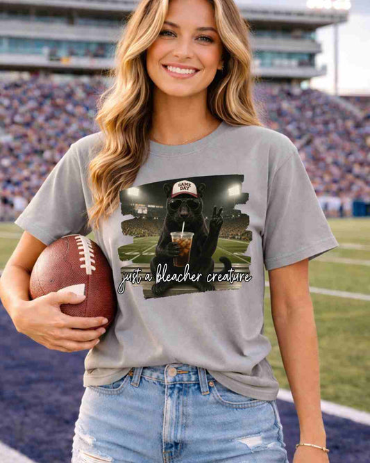 Bleacher Creature Football Field Comfort Colors Tshirt