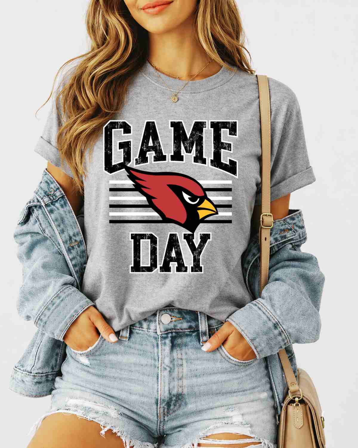 Game Day Cardinals Logo Shirt - GAMEDAY TRADITIONS