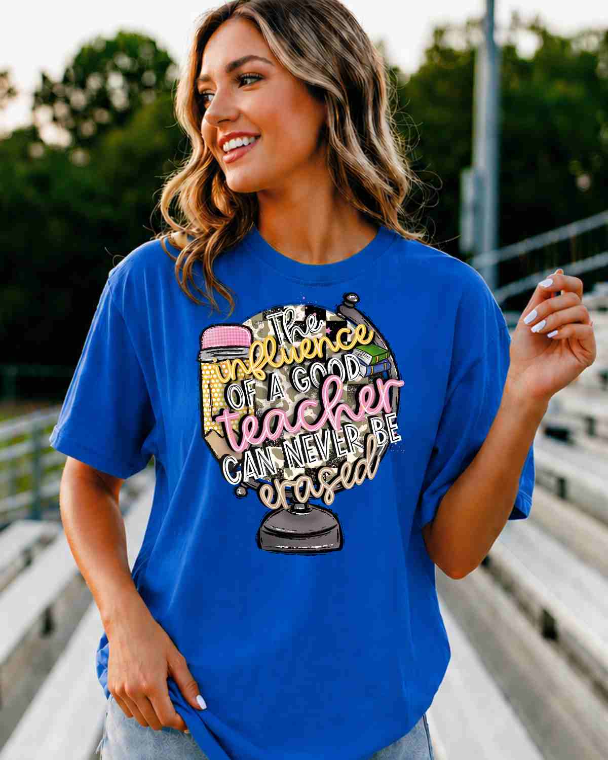 Teacher Globe T-Shirt - GAMEDAY TRADITIONS