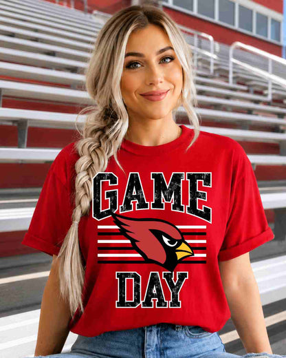 Game Day Cardinals Logo Shirt