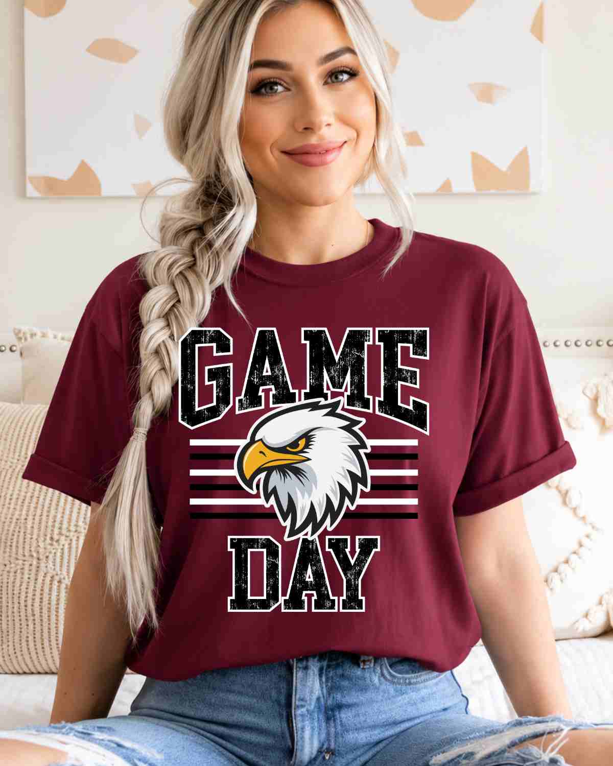 Game Day Eagles Tshirt