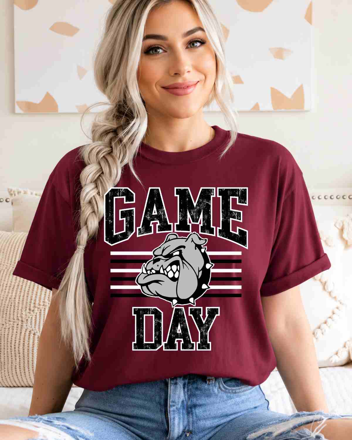 Game Day Bulldogs Tshirt