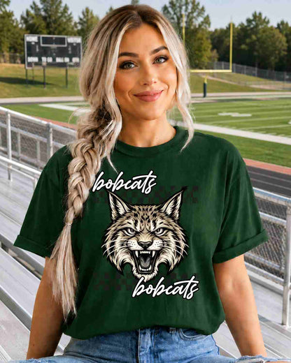 Wildcats Checkered Logo Tshirt
